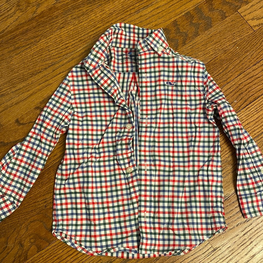Vineyard Vines Toddler Boy Dress Shirt